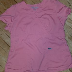 XL Scrub Top 🔮 Grey Anatomy